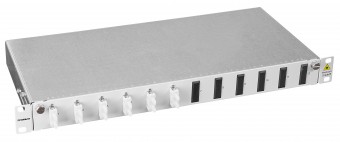 Patchpanel FO 19, 1UV, culisant, pentru 8 fibre, SC, MM