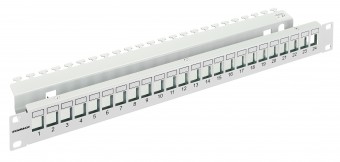 Patchpanel gol 19 pentru 24 module (SFA)(SFB), 1U, RAL7035