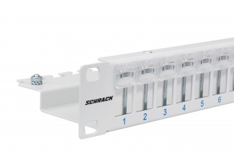 Patchpanel gol 19 pt. 24 module(SFA)(SFB),loc pt. Etichete