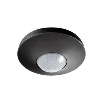 PD-C360i/8 black, presence detector, IR 360° RM, Ø8m