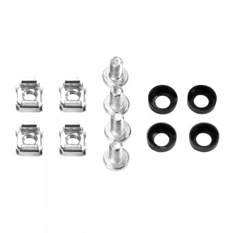 PDU 10, 3x Schuko, 1U, cablu 2m, Negru, ALU