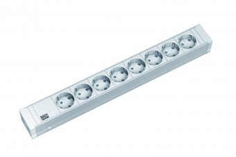 PDU19' 8xSchuko Alb, 2 m fisa Schuko, AL