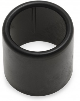PE end sleeve, Ø 25 mm, black