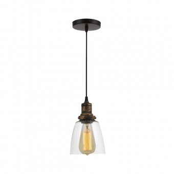 Pendul Edison Bronz 1xE27 60W