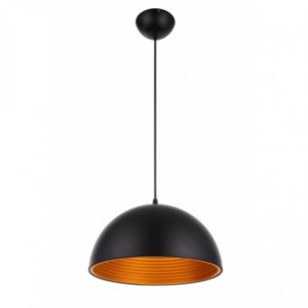 Pendul Phoenix Negru+Orange 1xE27 60W