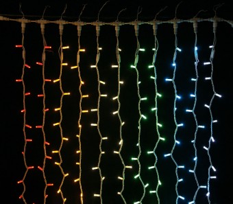 Perdea Luminoasa 494 LED-uri 3X1.5M Albastru