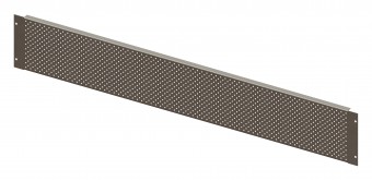 Perforated Mounting plate width 4/ 3 Modul heights
