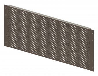 Perforated Mounting Plate width 640mm, 6 Modul Heights