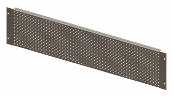 Perforated Mounting Plate width 648mm, 3 Modul Heights
