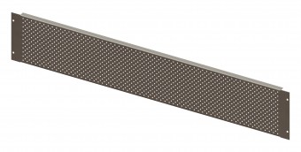 Perforated Mounting Plate width 848mm, 3 Modul Heights