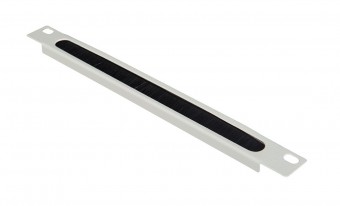Perie intrare cabluri 10, 0,5U, RAL7035