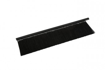 Perie intrare cabluri in rack DW/HSATG,300x70mm,neagra