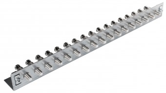 Piesa impamantare, 17 conectori, cf. EN 60728-11,QEW17-12