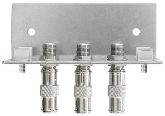 Piesa impamantare, 3 conectori, cf. EN 60728-11, QEW3-12