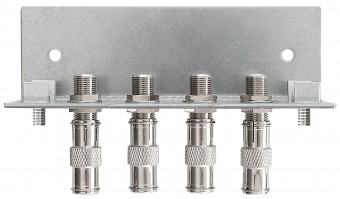 Piesa impamantare, 4 conectori, cf. EN 60728-11, QEW4-12