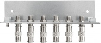 Piesa impamantare, 6 conectori, cf. EN 60728-11, QEW6-12