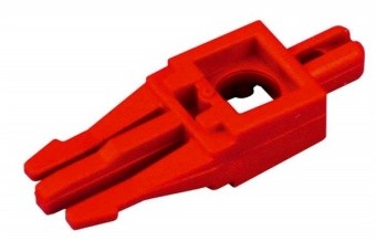 Piesa separator plastic 1 pereche, rosie