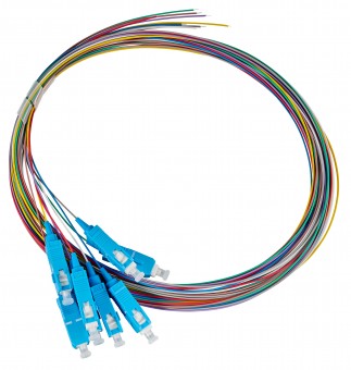 Pigtail FO SC, 9/125µm OS2, 2.0m, Easy Strip, 8pcs