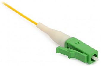 Pigtail LC/APC, 9/125µm OS2, 2m, Easy Strip, galben,4buc