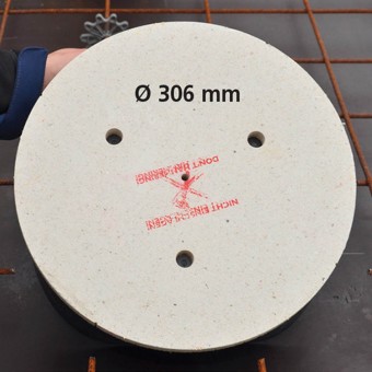 Placa de fibra minerala de schimb Ø 306mm