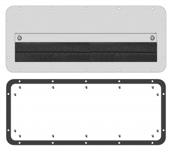 Placa de trecere WSA cu spuma de cauciuc tip G