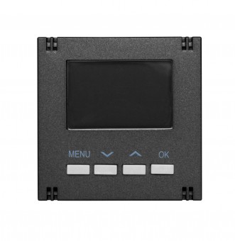 Placa frontala comanda electronica jaluzele, antracit