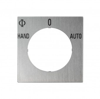 Placa frontala inscriptionata Hand-0-Auto