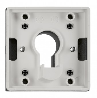 Placa frontala pentru intrerupator cu cheie, antracit