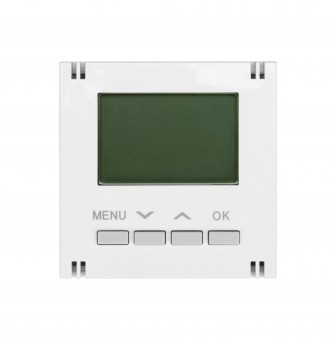 Placa frontala pt. termostat EV103009, digital, alb