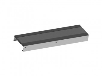 Placa trecere cabluri cu garnitura din 2 perii L600