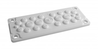 Placa trecere pentru WSTVBF, 25 treceri, IP55