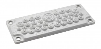 Placa trecere pentru WSTVBF, 35 treceri, IP55