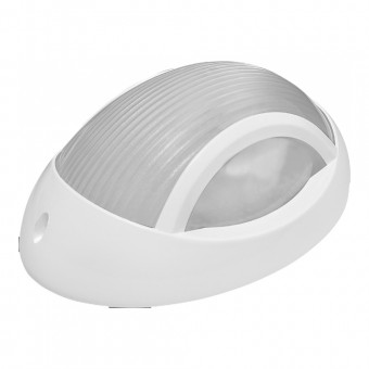 Plafoniera 1xE27 60W IP54 Nem Elips Alb Transparent