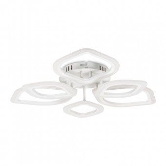 Plafoniera Azalia LED 100W 3CCT cu telecomanda, crom, Erste
