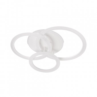 Plafoniera Circle LED 90W 3CCT cu telecomanda, alb, Erste