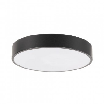 Plafoniera Flux LED 18W 1710lm IP20, negru, Erste