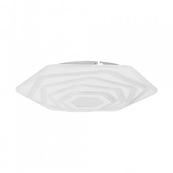 Plafoniera Infinity LED 112W 3CCT cu telecomanda, alb, Erste