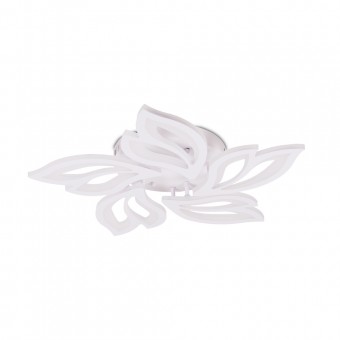 Plafoniera Leaf LED 68W 3CCT cu telecomanda, alb, Erste