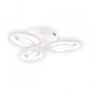 Plafoniera Petal LED 48W 3CCT cu telecomanda, alb, Erste