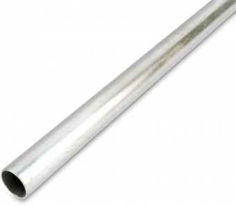 Plug-in tube, Ø 25 mm, rigid, aluminium, 3 m