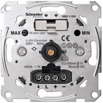 Potentiometru electronic incastrat cu tasta off