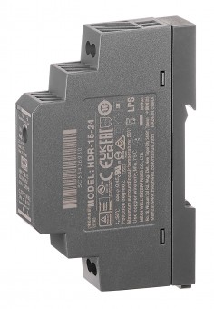 Power supply unit Meanwell, mod. 230VAC/24VDC 0.63A, 15.2W
