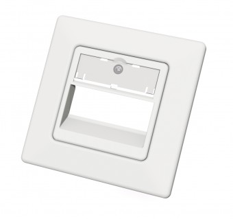 preLink/fixLink Data Outlet SL 80x80mm, Triple