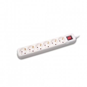 Prelungitor 1.5m 6 Prize cu CP cu Intrerupator