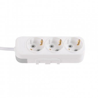 Prelungitor 3 prize Schuko 3x1,5mm² 5m alb Myra – EL-BI