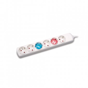 Prelungitor 6 prize 3x1,5mm² 3m – INLET PLUS
