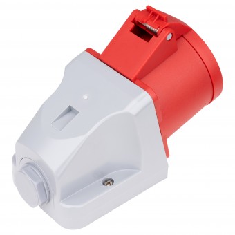 Priza CEE fixa, montaj mural, 5 poli, 32A 400V IP44