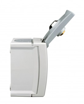 Priza cu PE+capac+cheie (Chei dif),16A, PT cl.elast., IP54