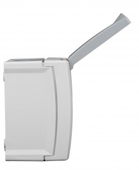 Priza cu pin PE si prot copii, 16A, PT, cleme elastice, IP54