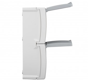 Priza dubla PE+capac, 16A, vertical, PT, cl.elastice, IP54
